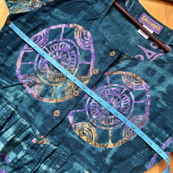 Hilltribe Designs Flowy Abstract Jumpsuit S (Fits s-m depending on desired fit) - Picture 13 of 14